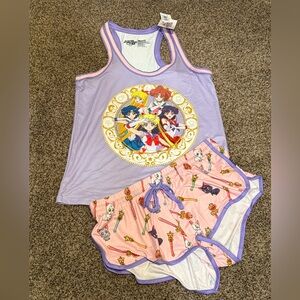 Sailor Moon Sleep Set. Features the Scouts, Artemis, and Luna 🌙